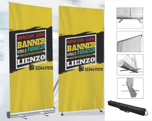 Pendon Backing 📣 Pendones y Portapendones Publicitarios en Cali | Siem Editores